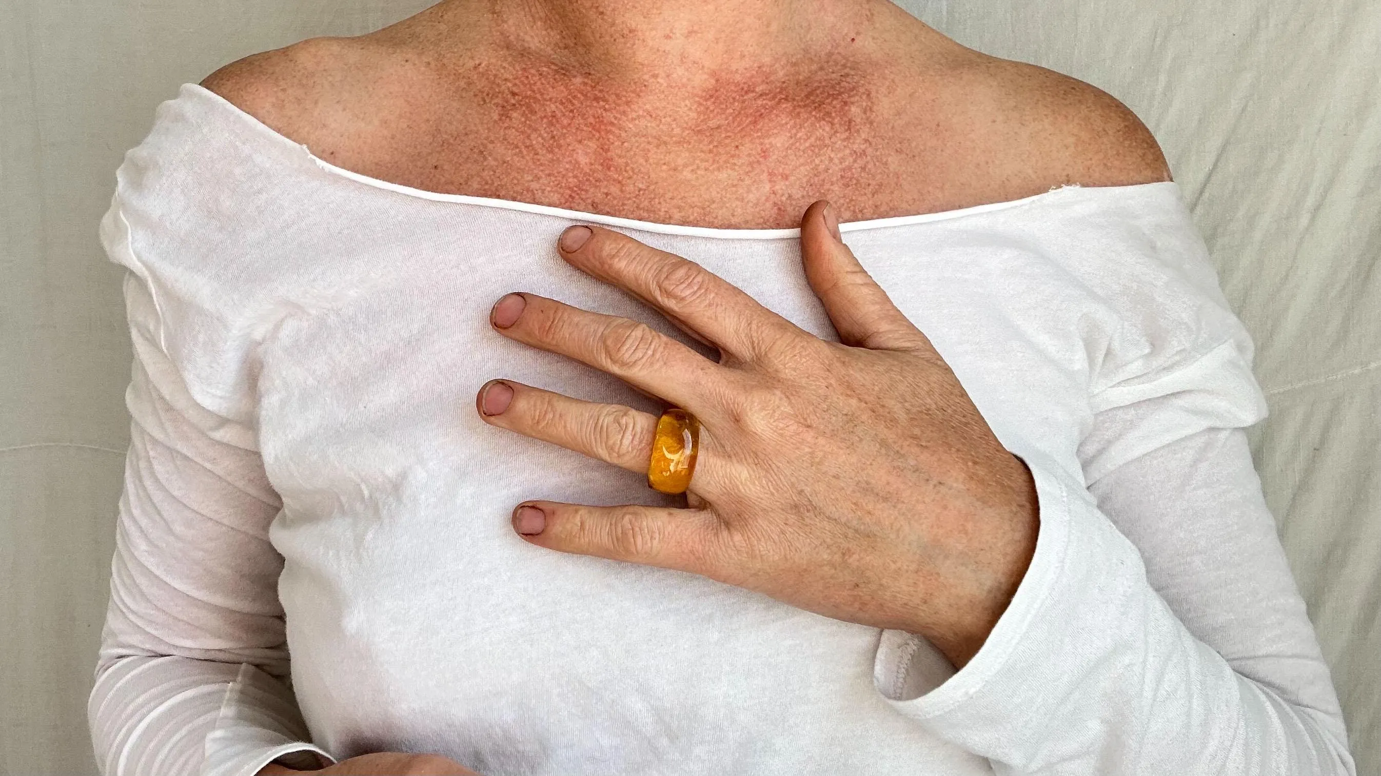 Amber Ring. Gorgeous. Size 6. 1170