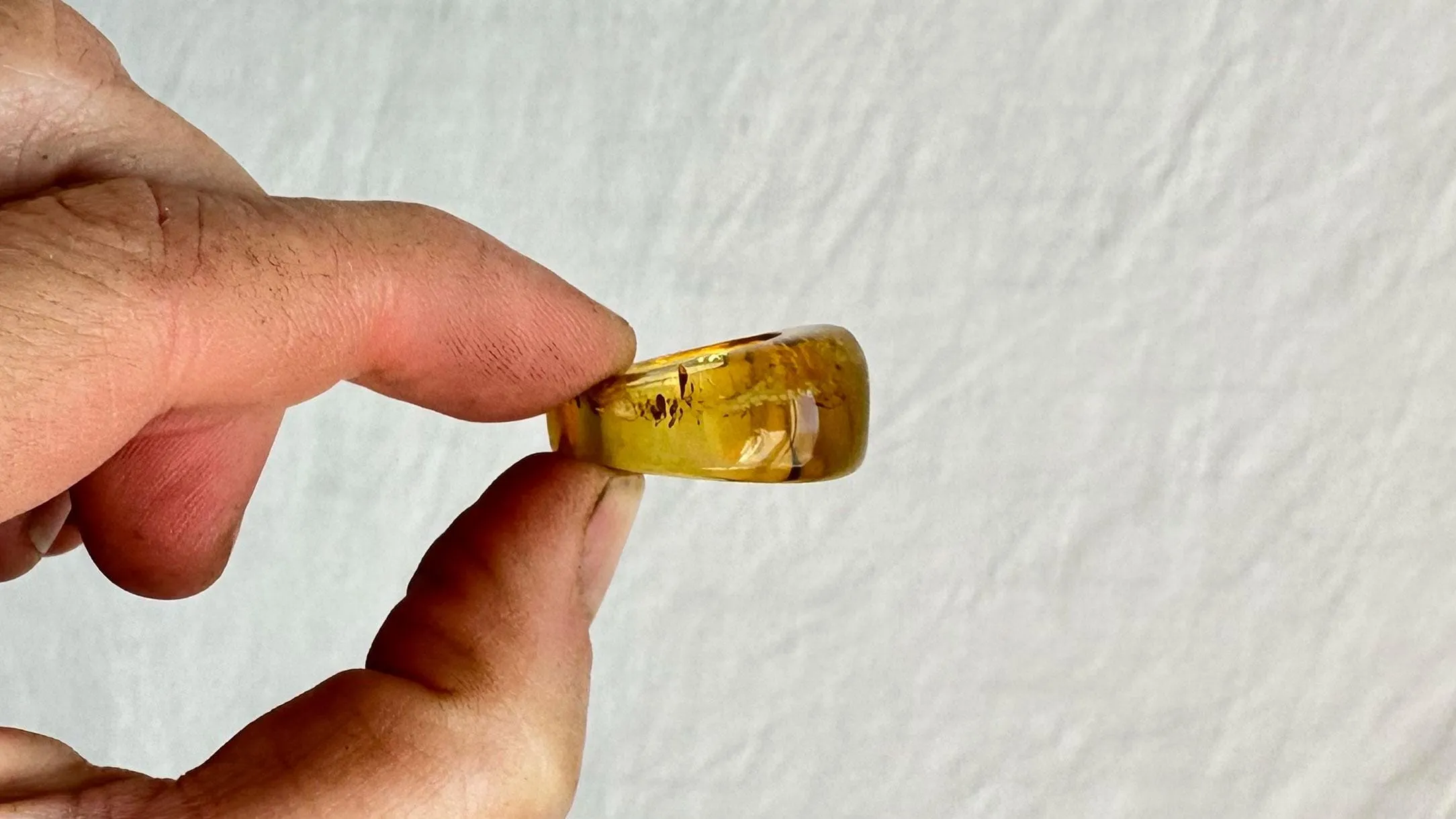 Amber Ring. Gorgeous. Size 6. 1170