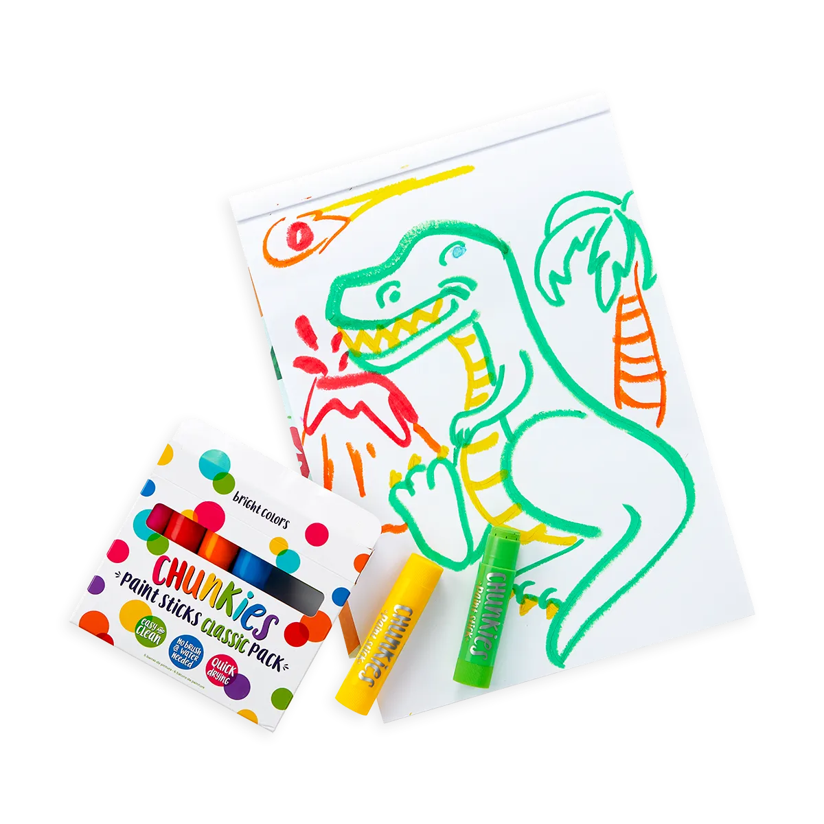 Chunkies Paint Sticks - Set of 6 by OOLY