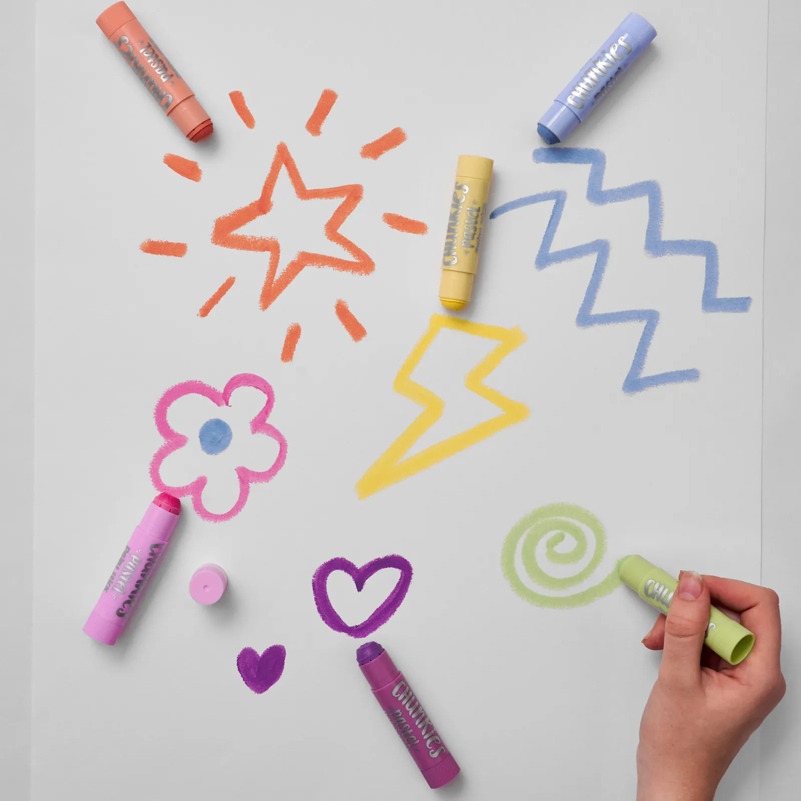 Chunkies Paint Sticks Variety Pack - Set of 24 by OOLY