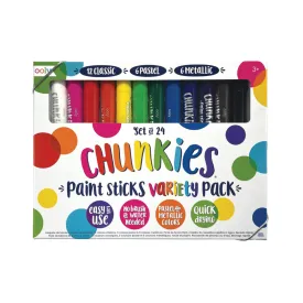 Chunkies Paint Sticks Variety Pack - Set of 24 by OOLY