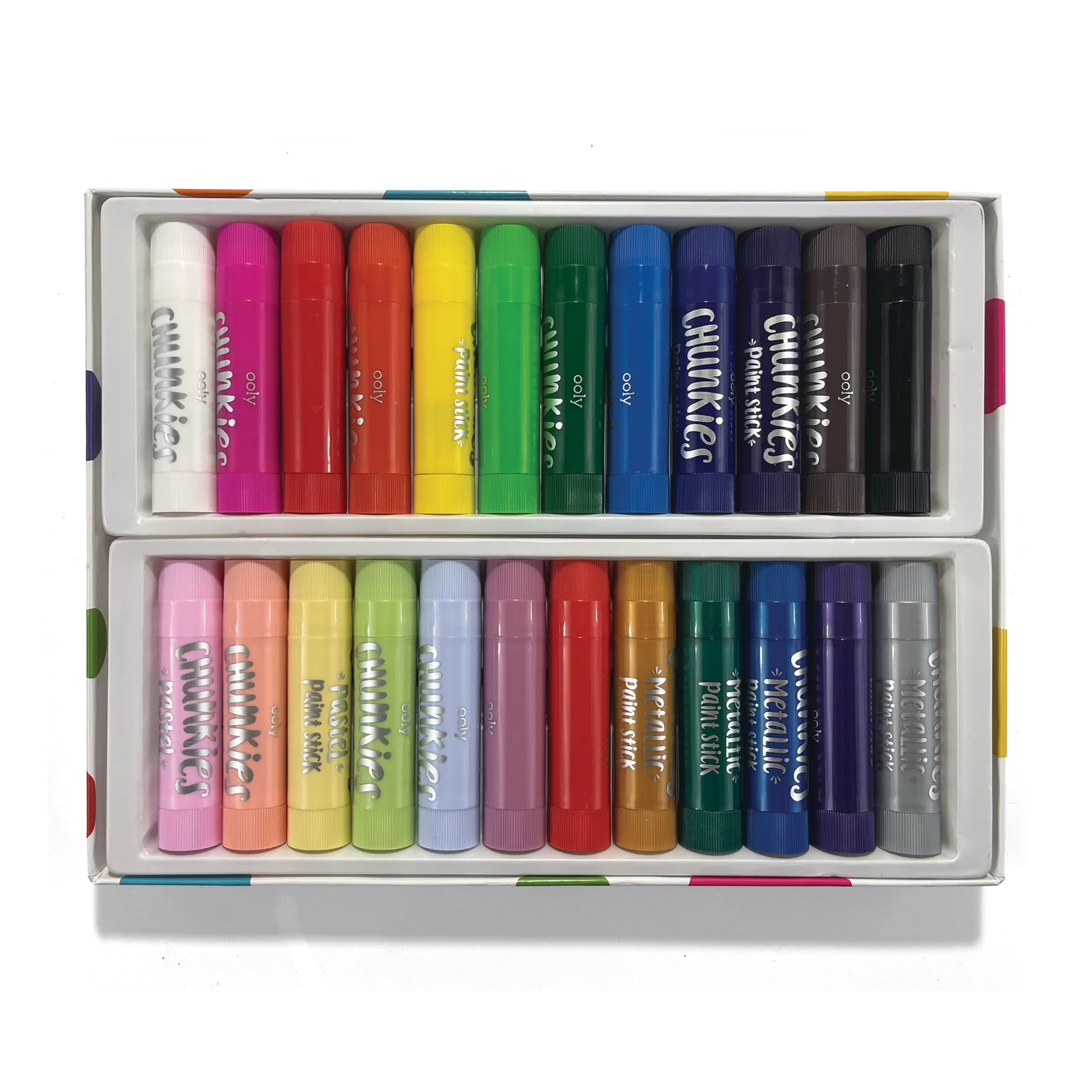 Chunkies Paint Sticks Variety Pack - Set of 24 by OOLY