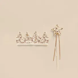 Nora Lee Crown & Wand - Fig Floral
