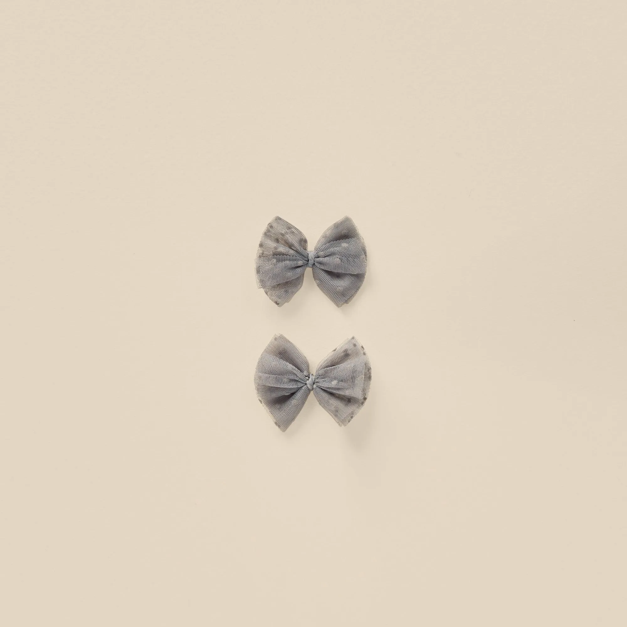 Nora Lee Flutter Tulle Clips - Vintage Blue
