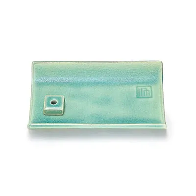 Small Ceramic Japanese Incense Burner Plate