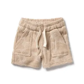 Wilson and Frenchy Pattern Play Boys Organic Terry Short