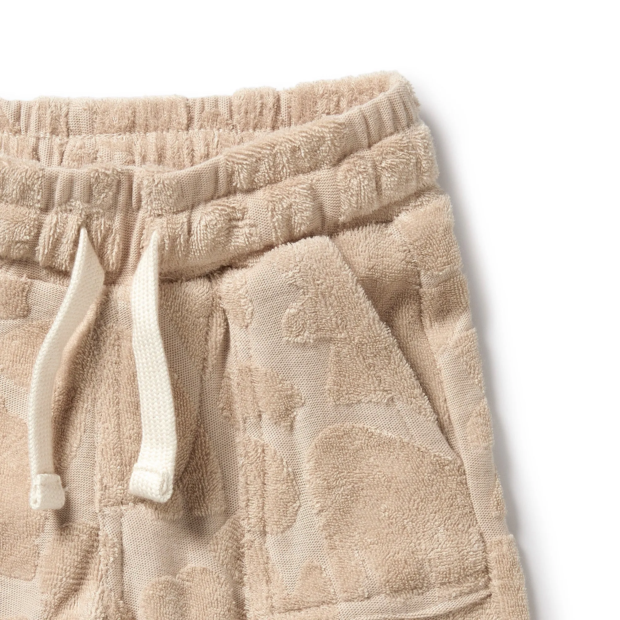Wilson and Frenchy Pattern Play Boys Organic Terry Short