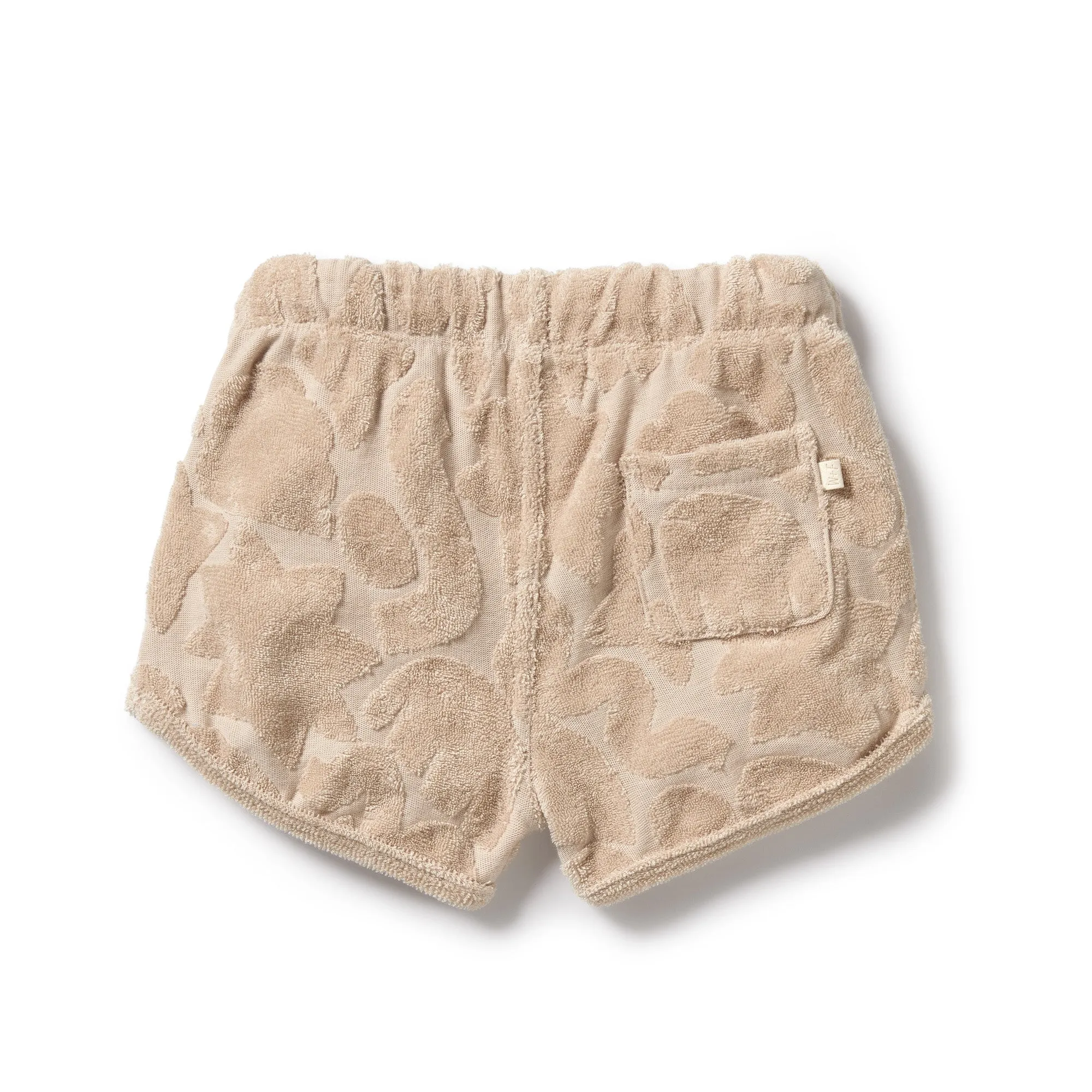 Wilson and Frenchy Pattern Play Girls Organic Terry Short
