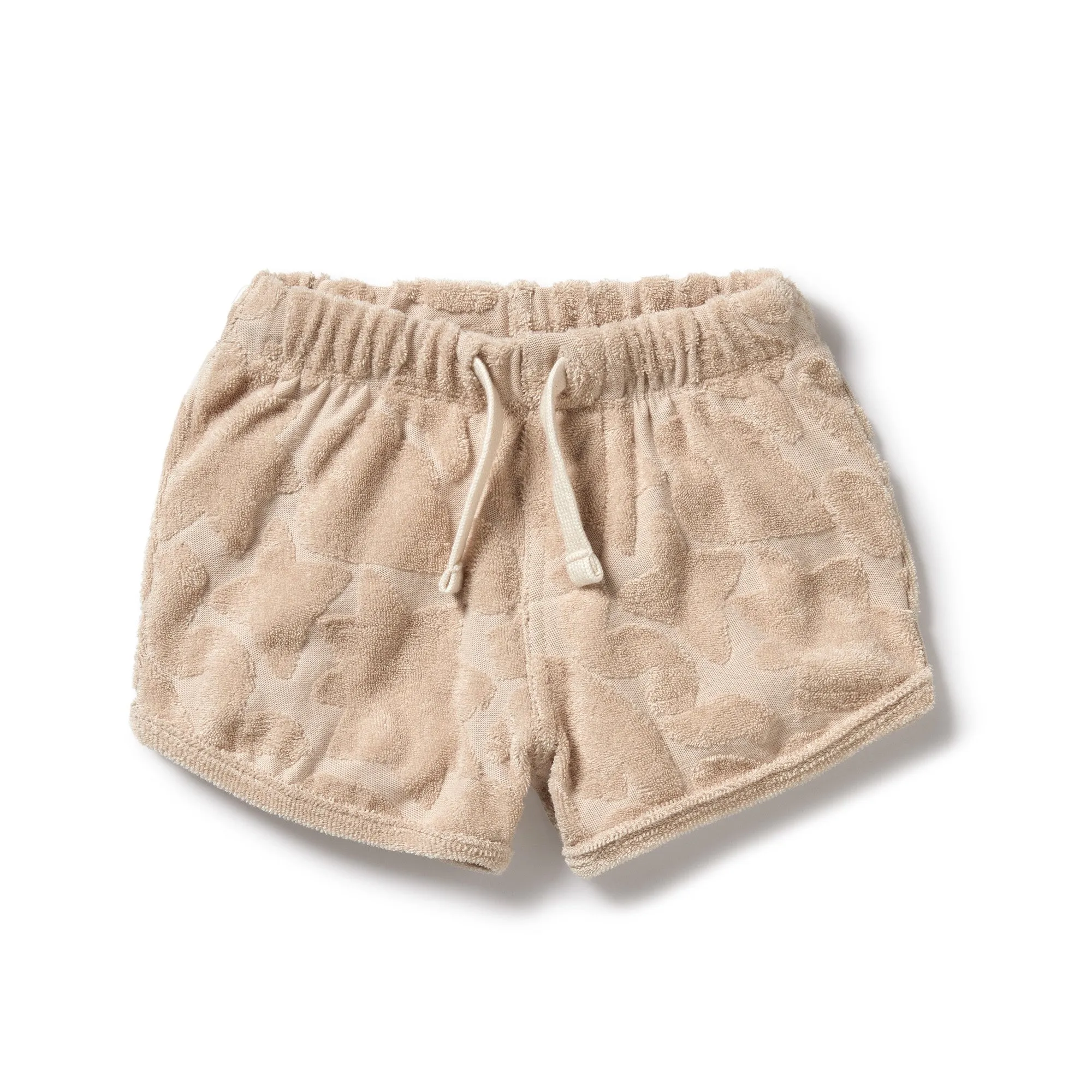 Wilson and Frenchy Pattern Play Girls Organic Terry Short