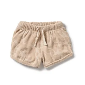 Wilson and Frenchy Pattern Play Girls Organic Terry Short