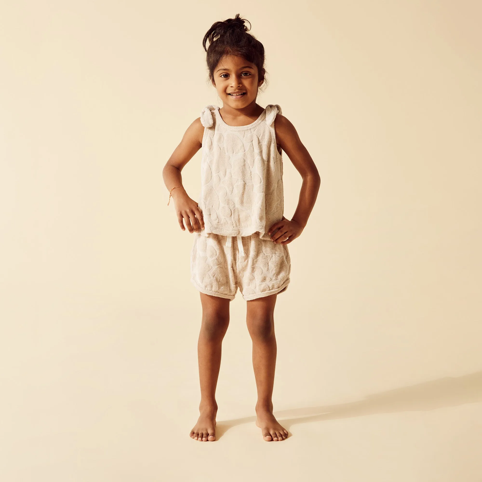 Wilson and Frenchy Pattern Play Organic Terry Singlet